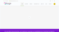 Desktop Screenshot of amplewebservices.com